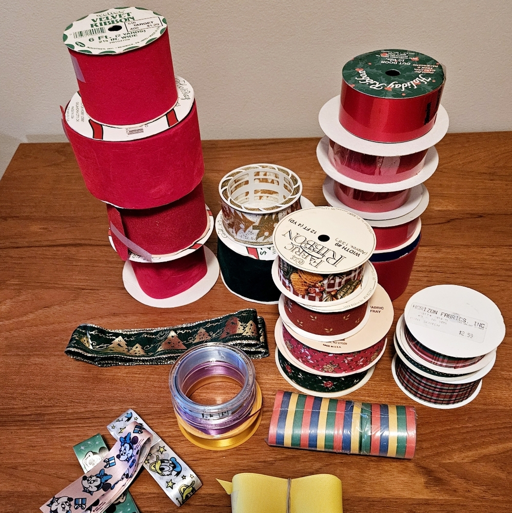 Large bundle of RIBBON!!!!